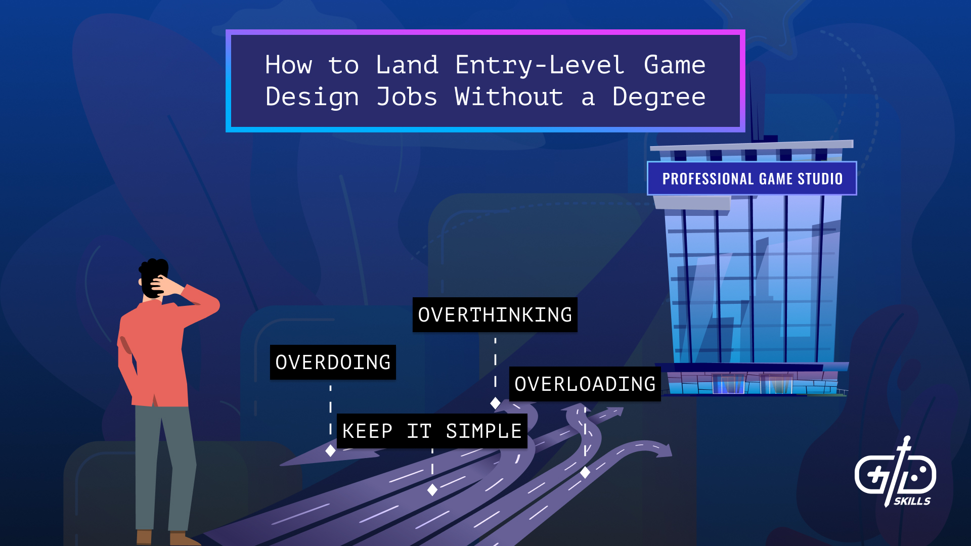 How to Land Entry-Level Game Design Jobs Without a Degree
