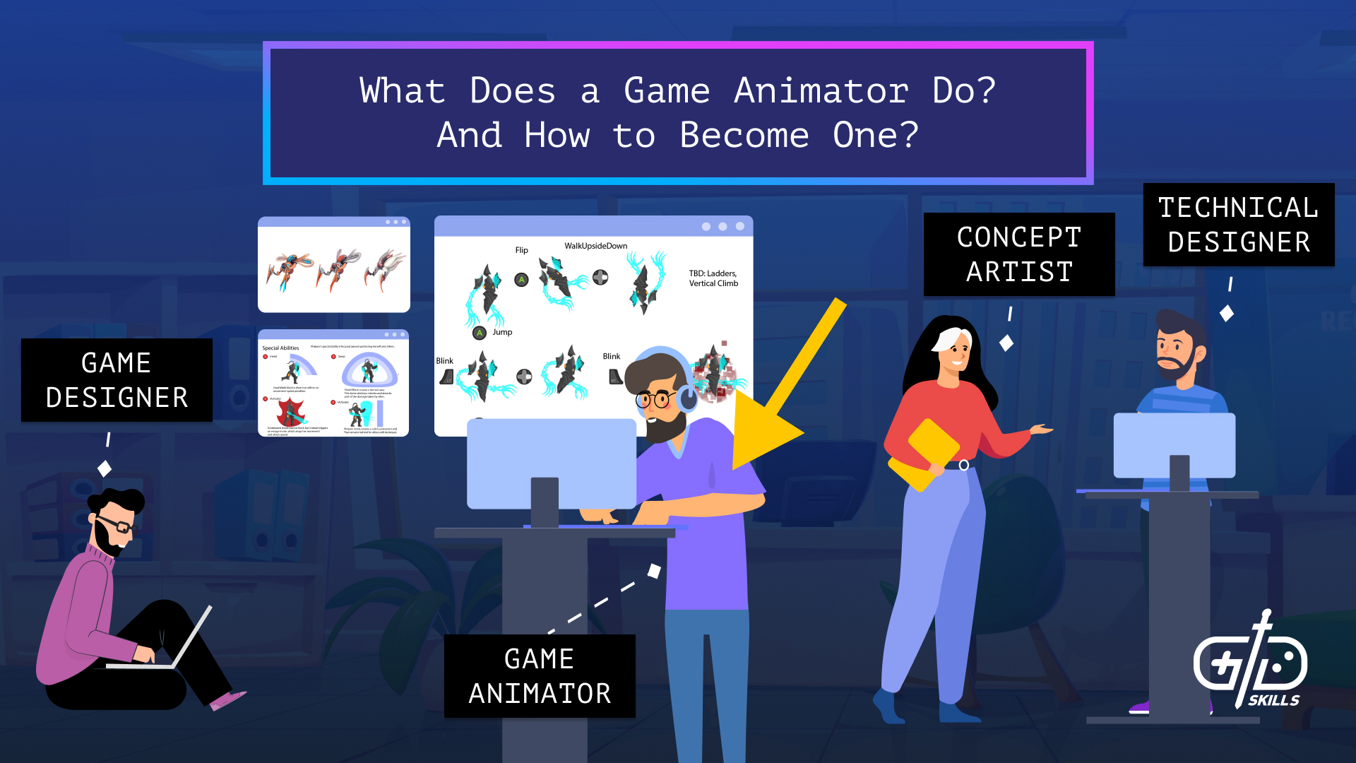 What Does a Game Animator Do? And How to Become One?