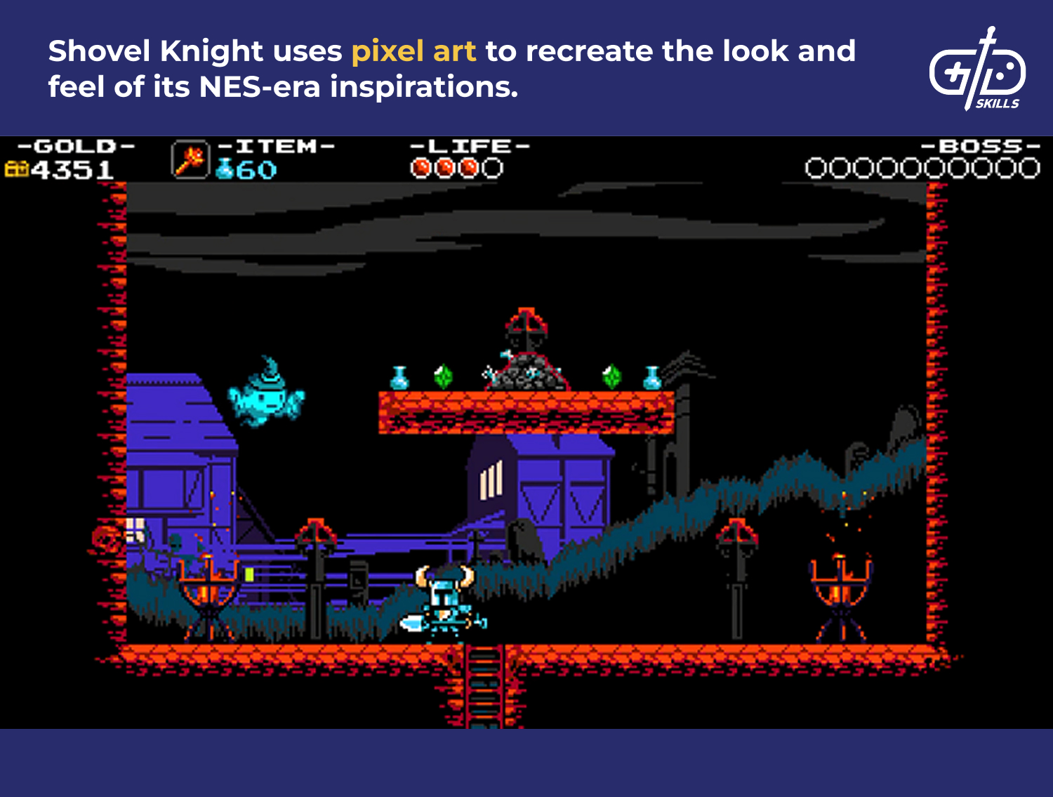shovel knight pixel art