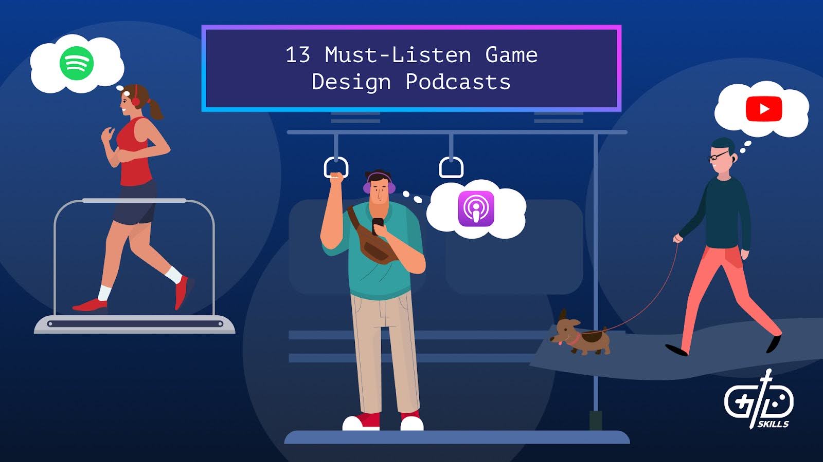 13 Must Listen Game Design Podcasts