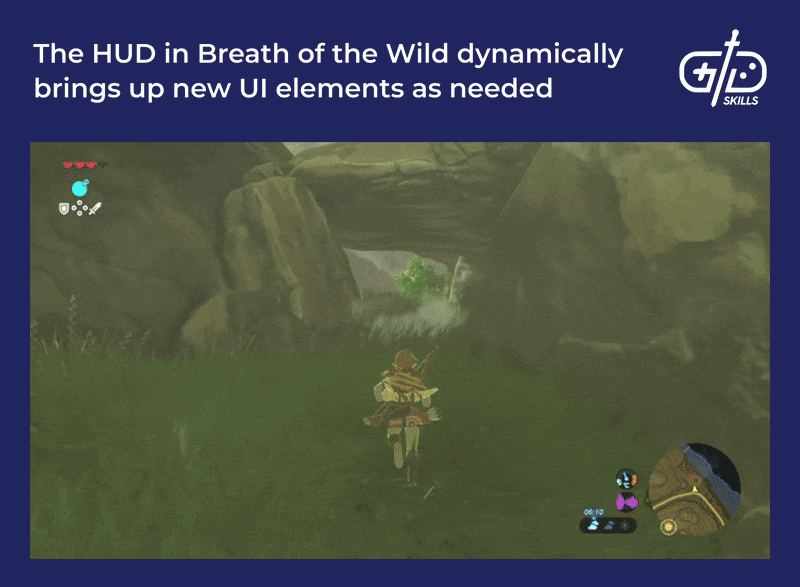 Zelda: Breath of the Wild's dynamic UI elements