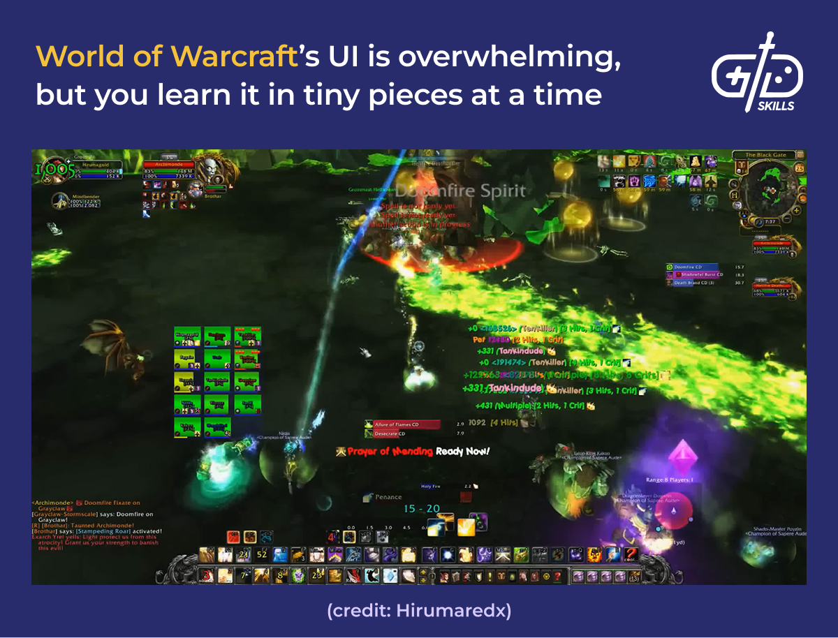 WoW HUD layouts are...a lot