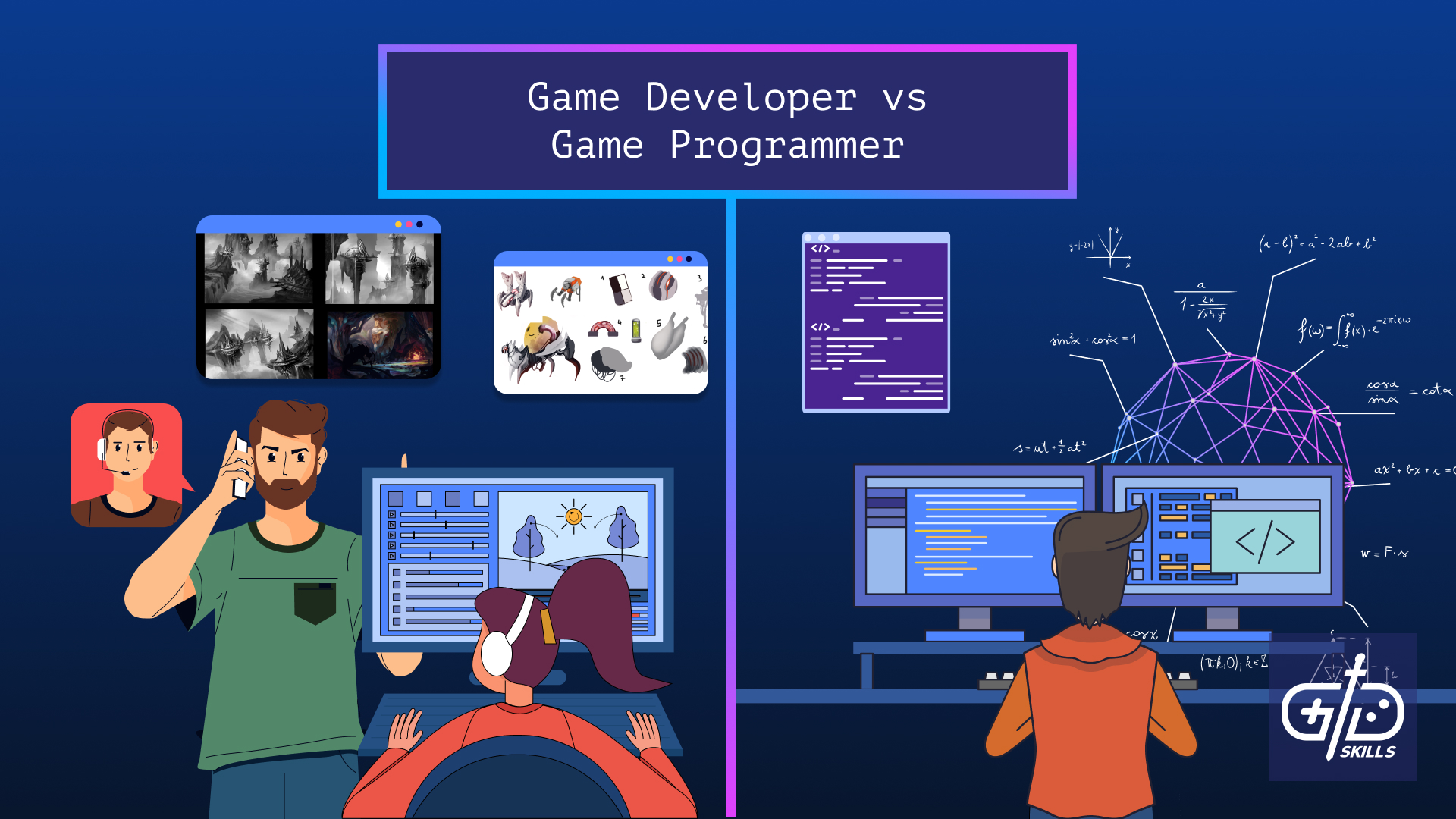 Game Developer vs. Game Programmer