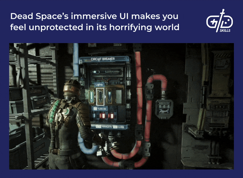 Dead Space's HUD does exactly what it needs to without reducing the survival horror tension