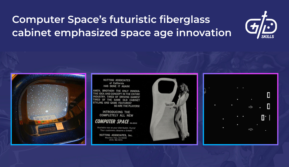 Computer Space fiberglass cabinet