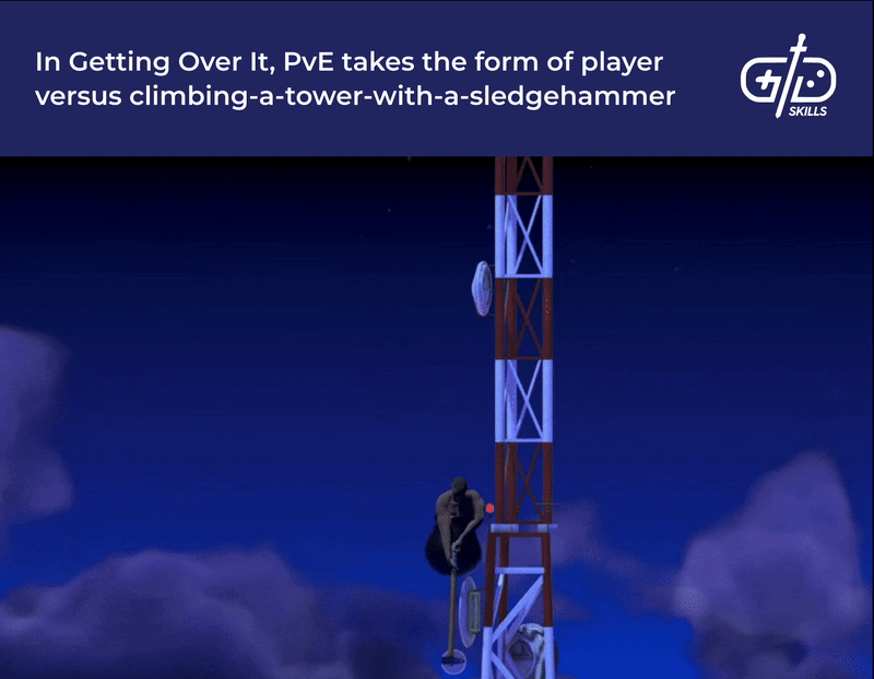 PvE in Getting Over It