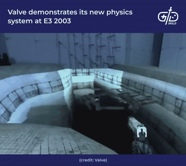 Valve demonstrates new physics system at E3 2003