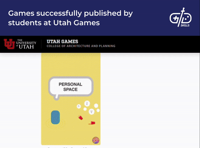 Utah Games student-published games