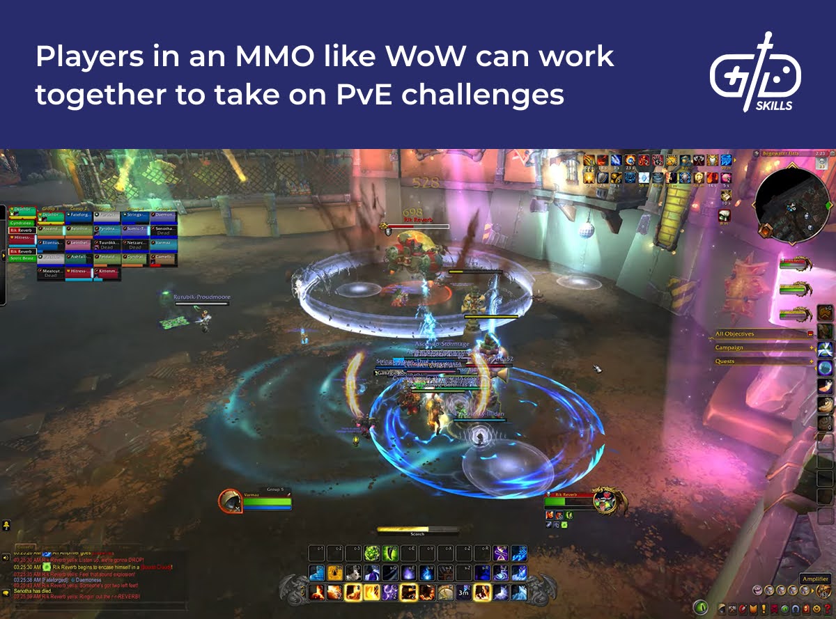 Co-op PvE in World of Warcraft