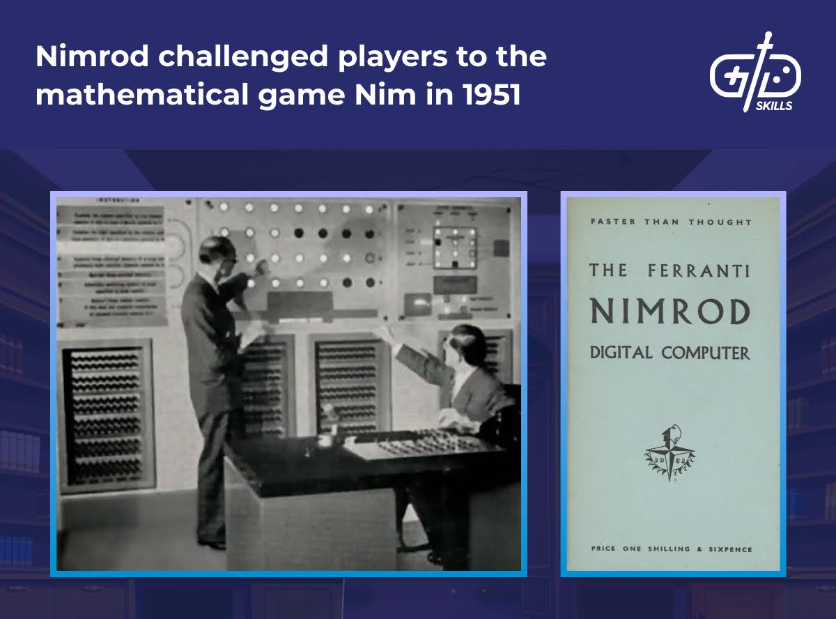 Nimrod's mathematical game Nim, 1951