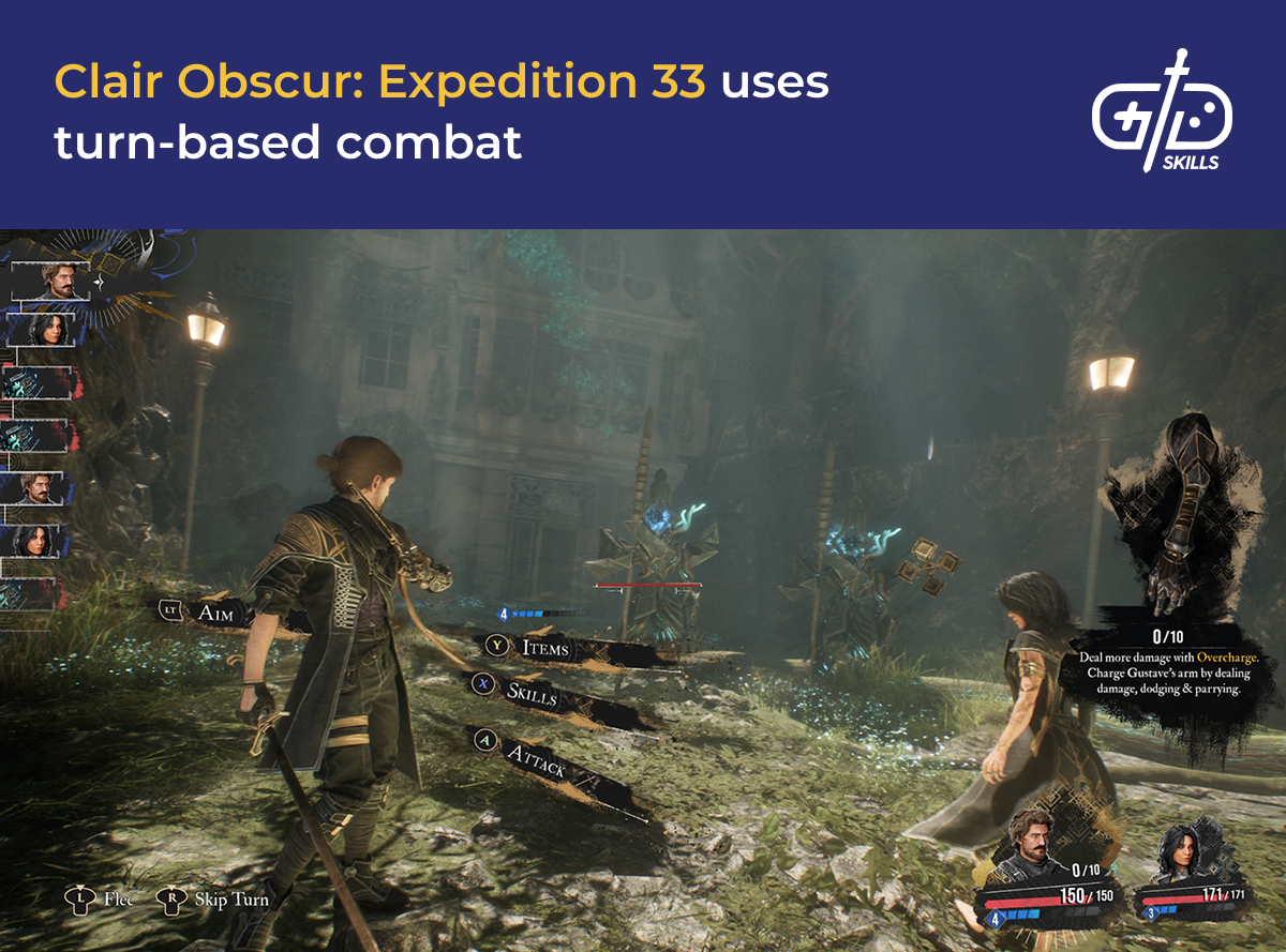 Turn-based combat in Clair Obscur: Expedition 33