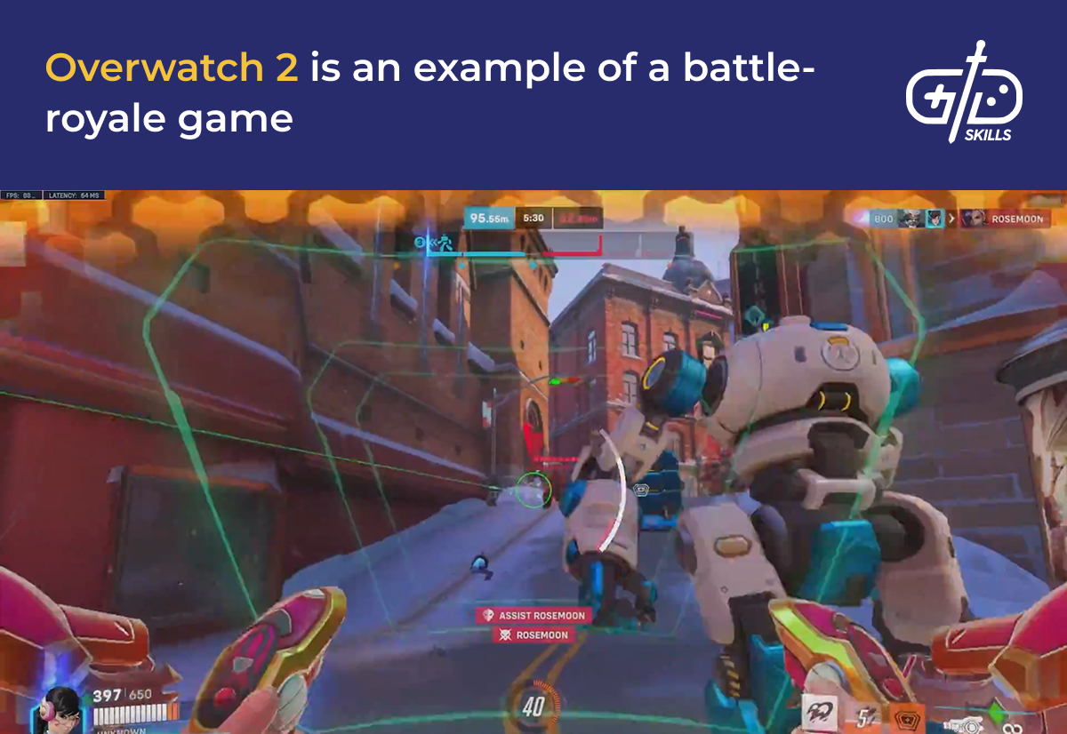 Overwatch 2 is a battle royale game