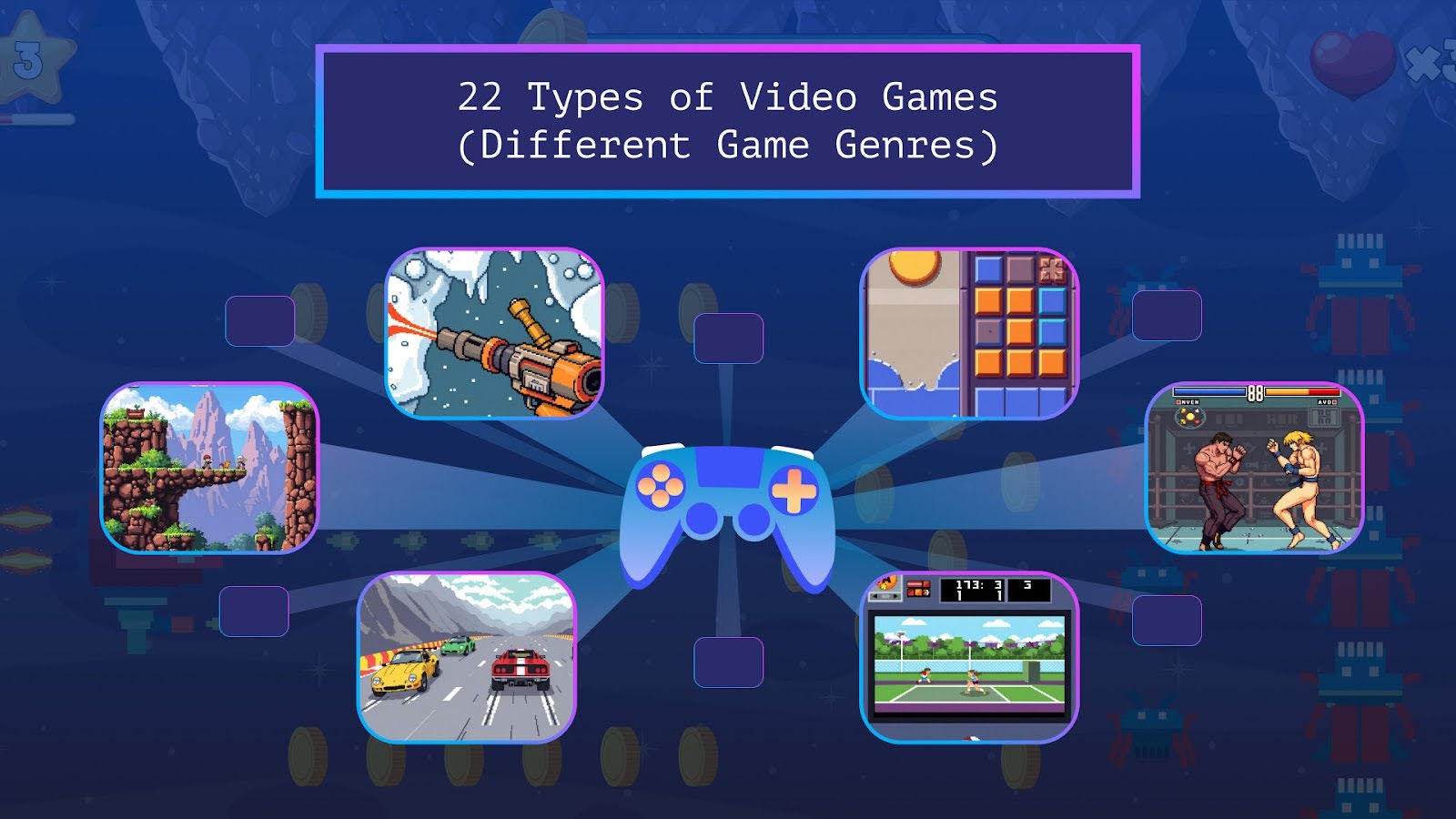 22 Types of Video Games (Different Genres)