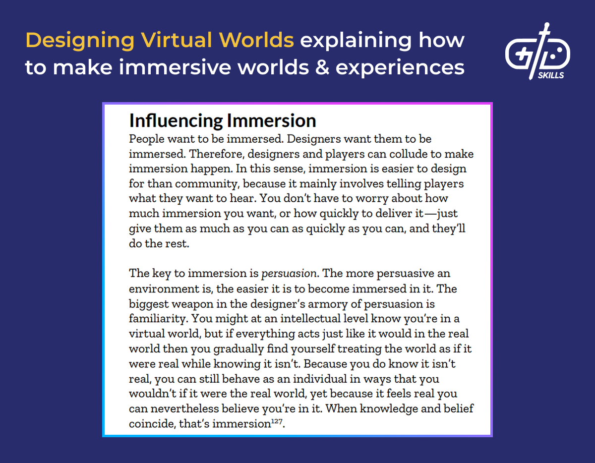 Designing Virtual Worlds
