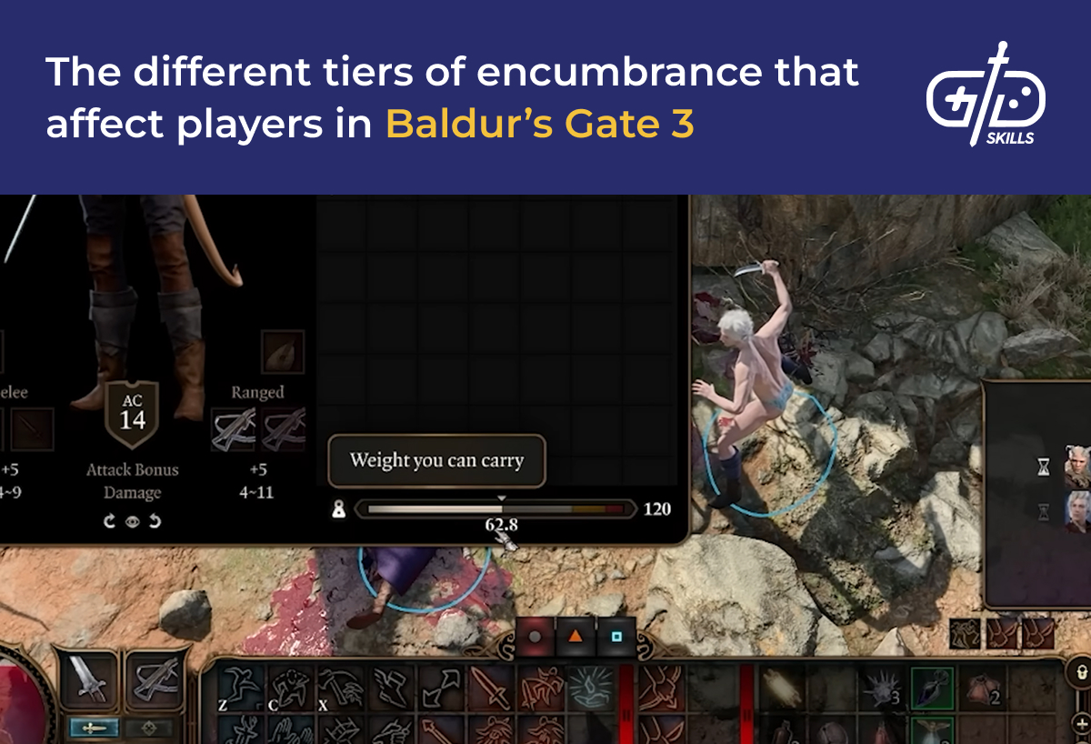 Encumbrance in Baldur's Gate 3
