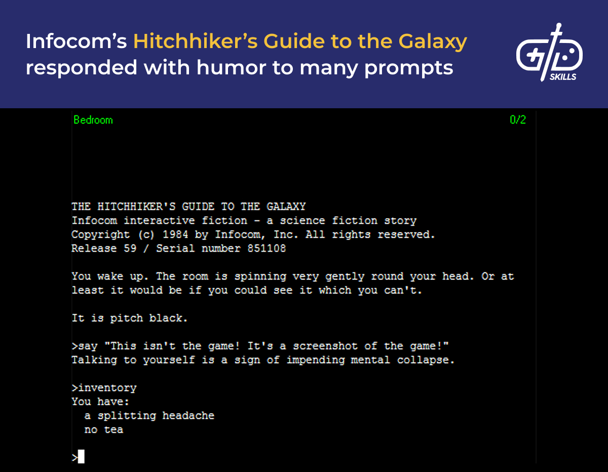 Hitchhiker's Guide to the Galaxy is full of humor