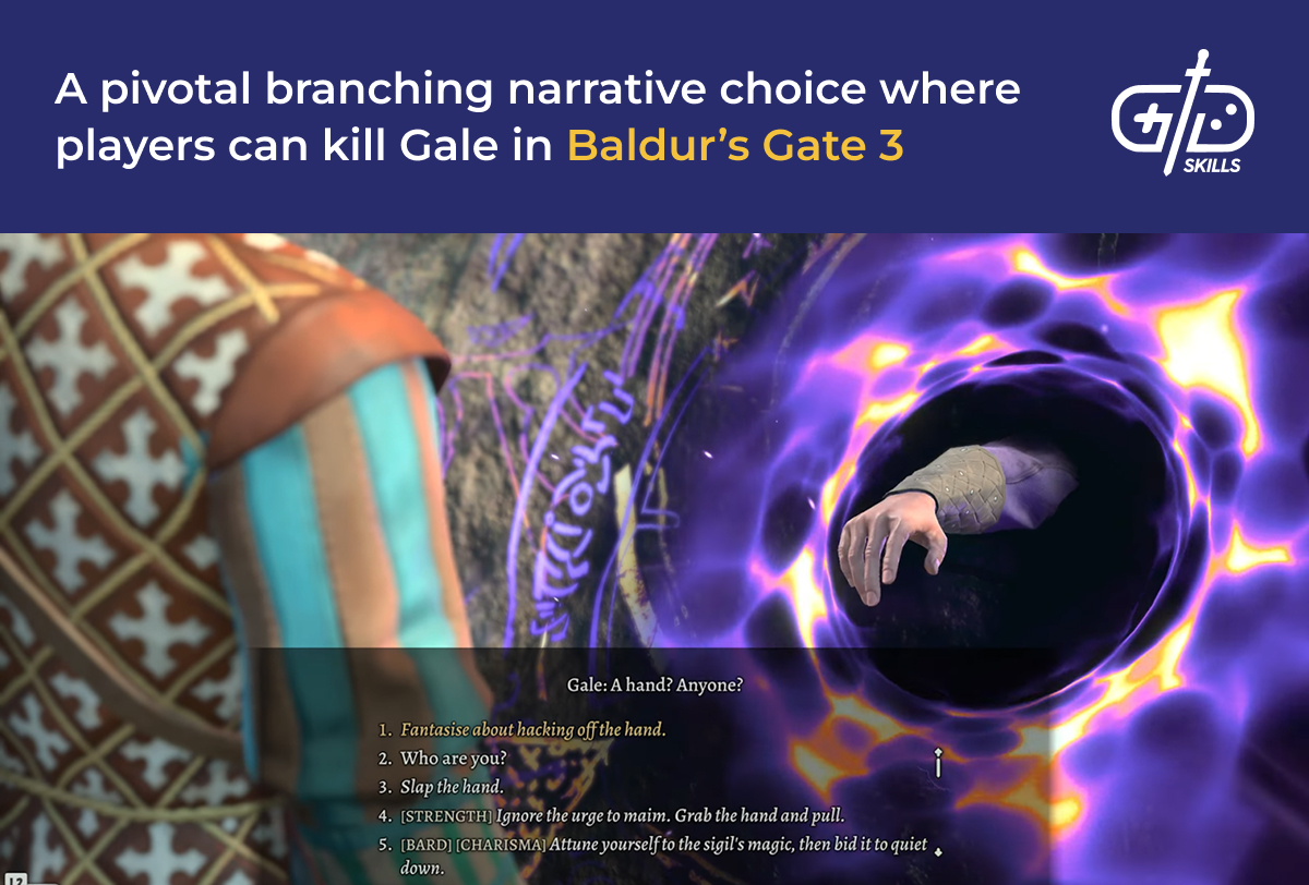 Important branching narrative choice in Baldur's Gate 3