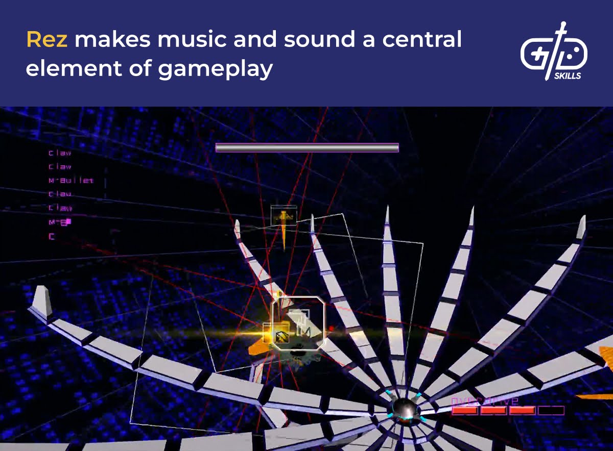 Rez's music and sound are central to its gameplay