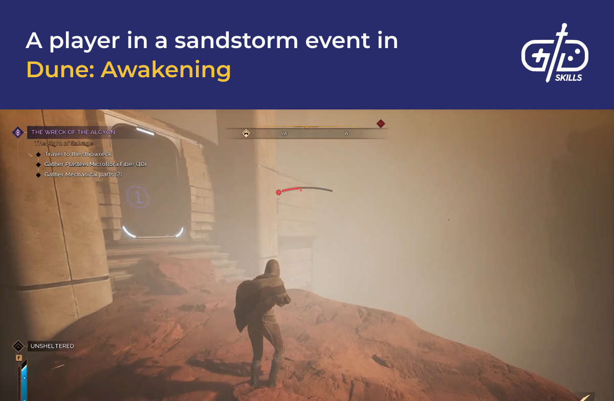 Sandstorm in Dune: Awakening