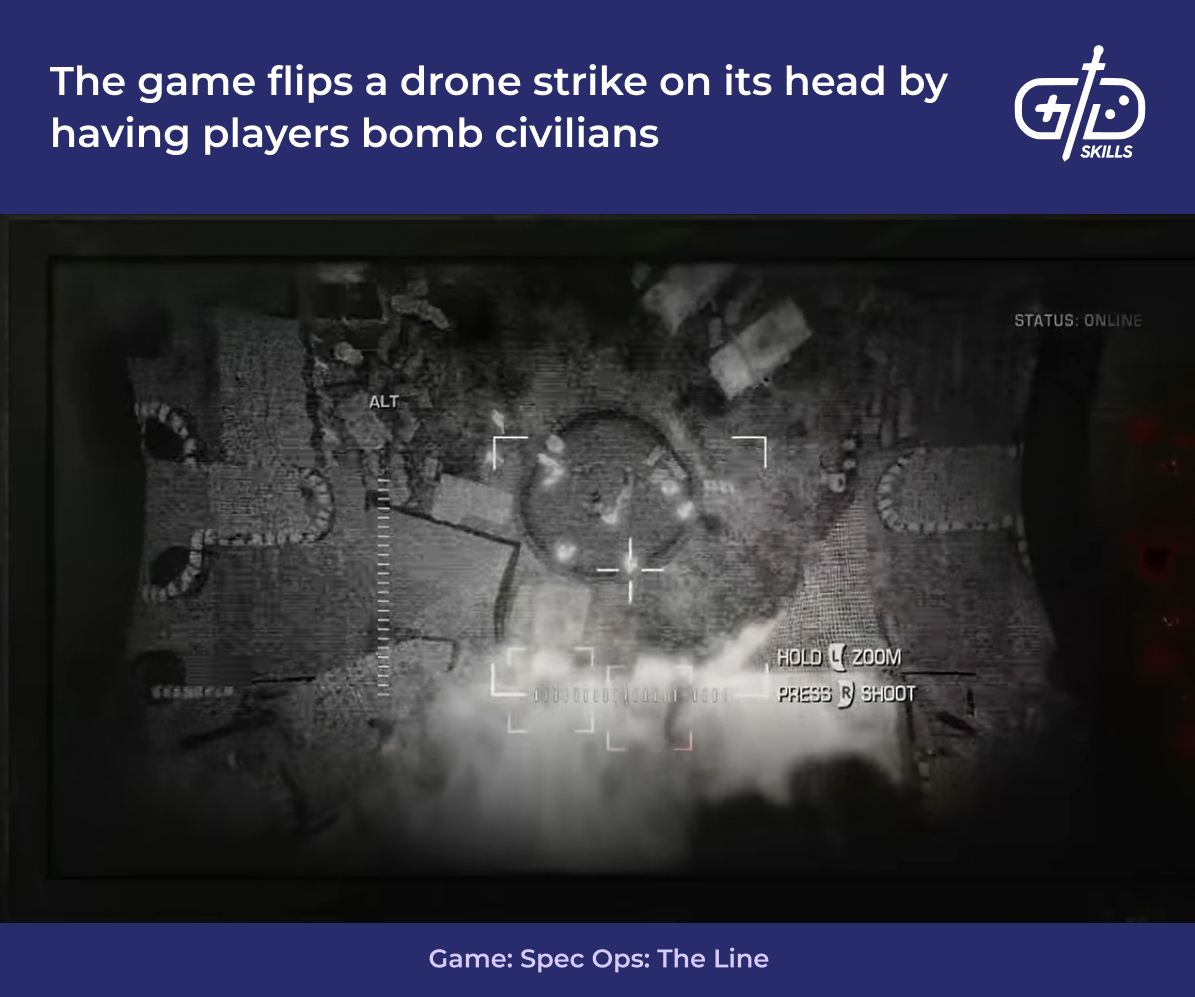 Spec Ops: The Line has players bomb civilians