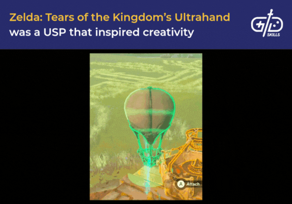 The Ultrahand in Zelda: Tears of the Kingdom inspires creativity