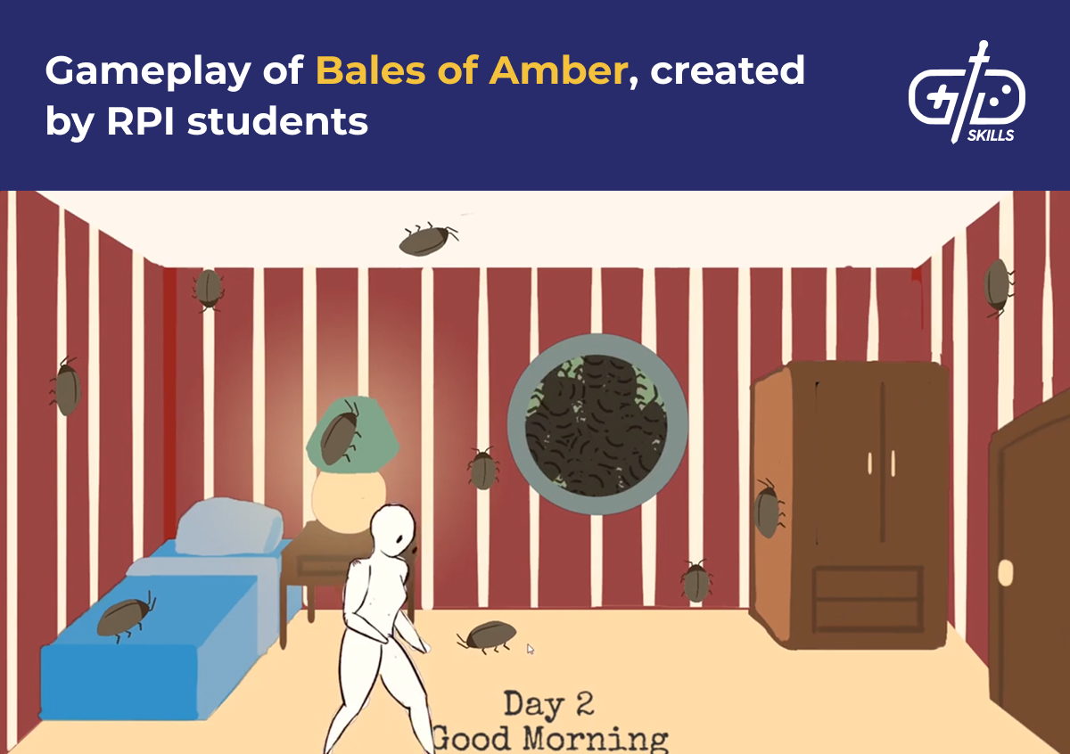 Bales of Amber, by RPI students
