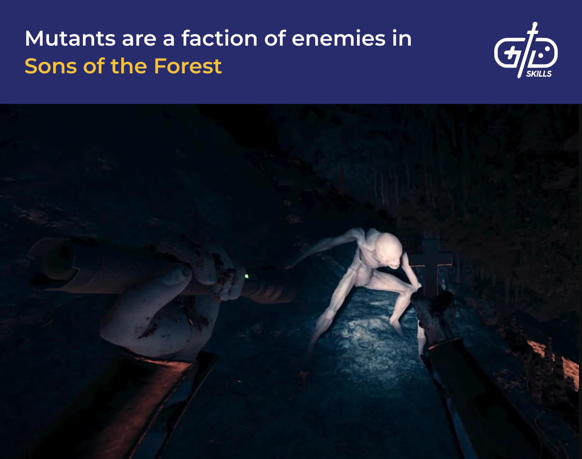 Mutant enemies in Sons of the Forest