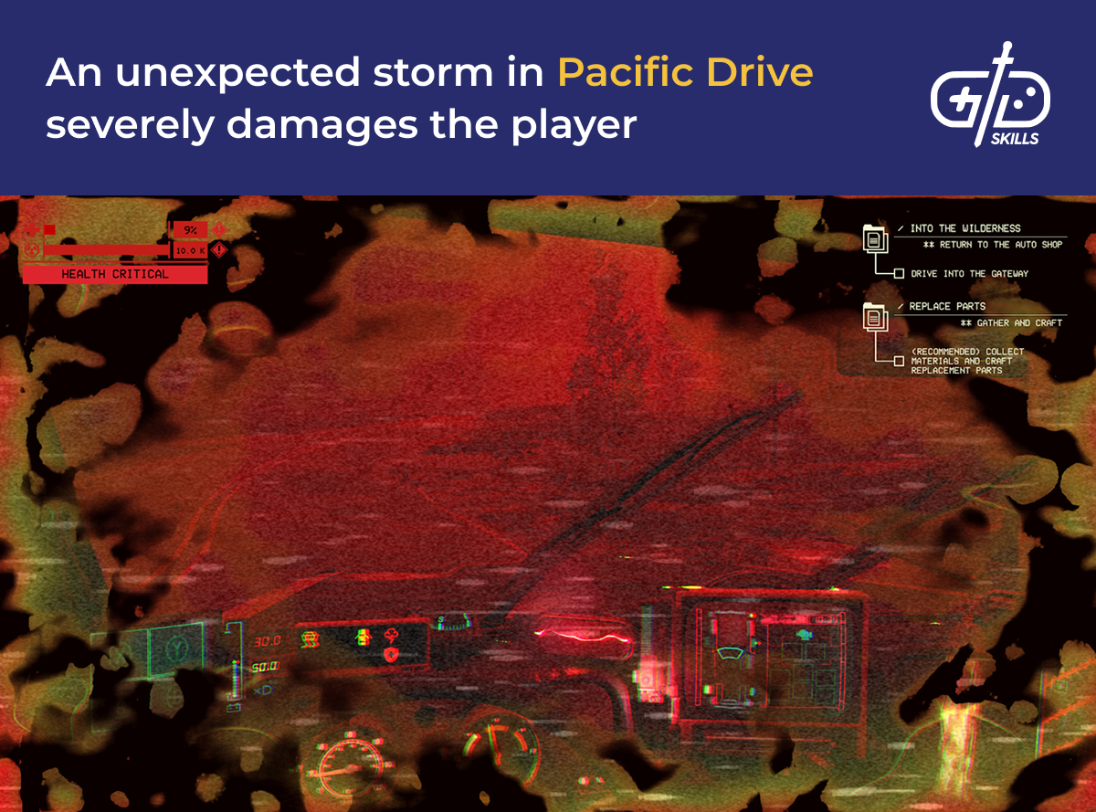 Unexpected storms in Pacific Drive