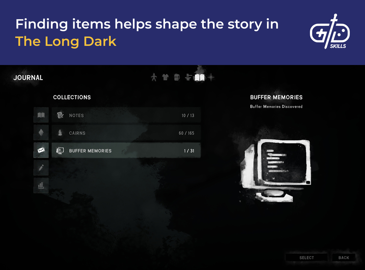 Found items shape the story in The Long Dark