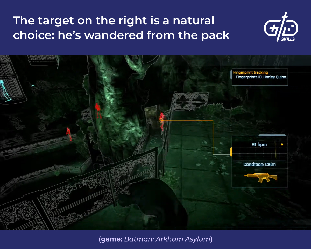 Wandering from the pack makes one a target