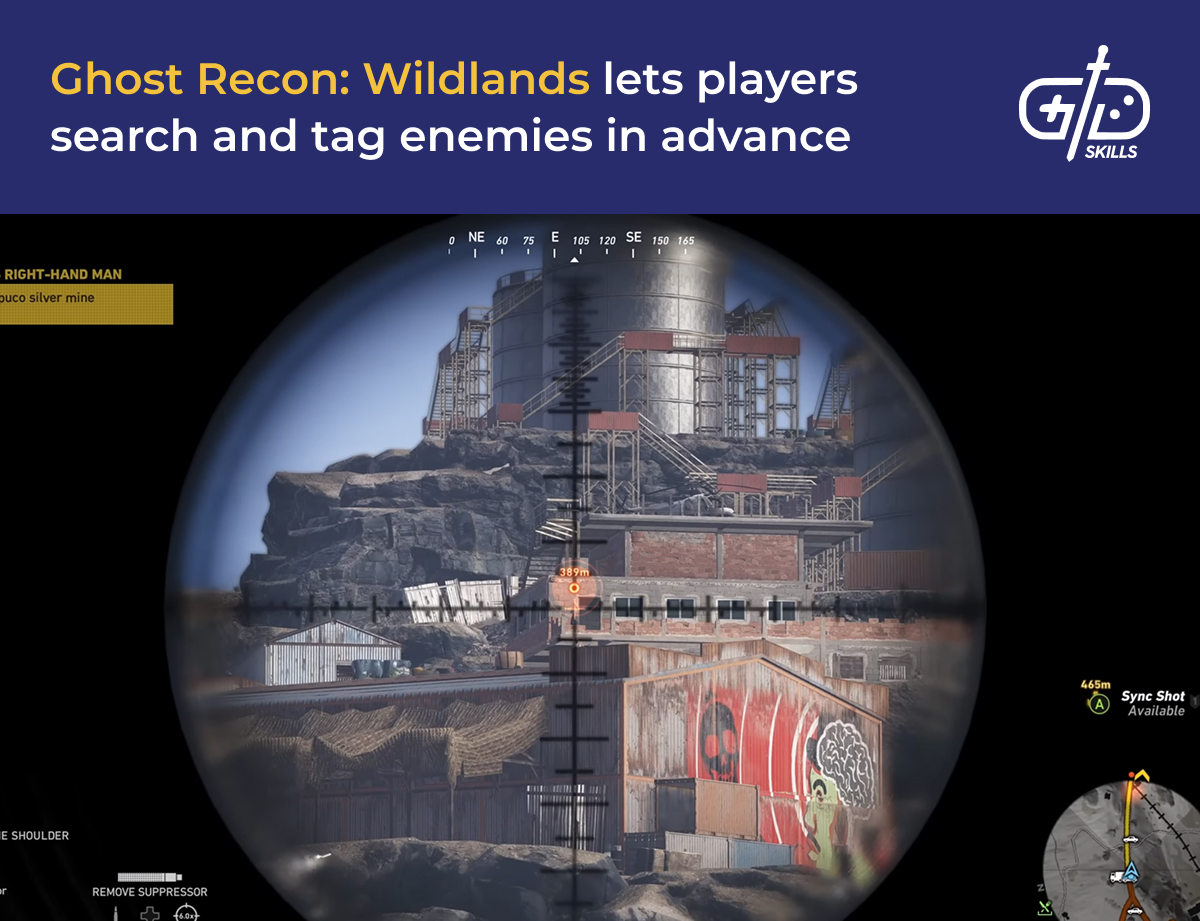 Tagging enemies ahead of time in Ghost Recon: Wildlands