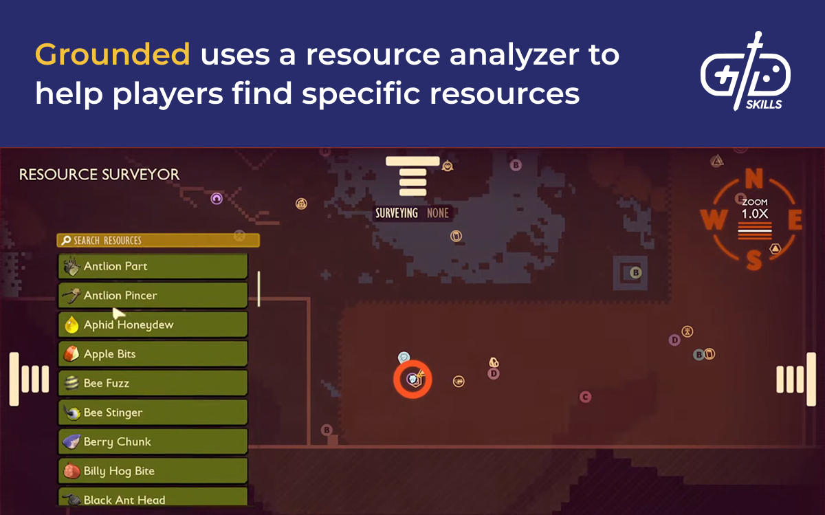 Grounded's resource analyzer