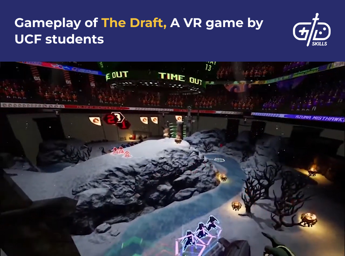 The Draft, a VR game by UCF students