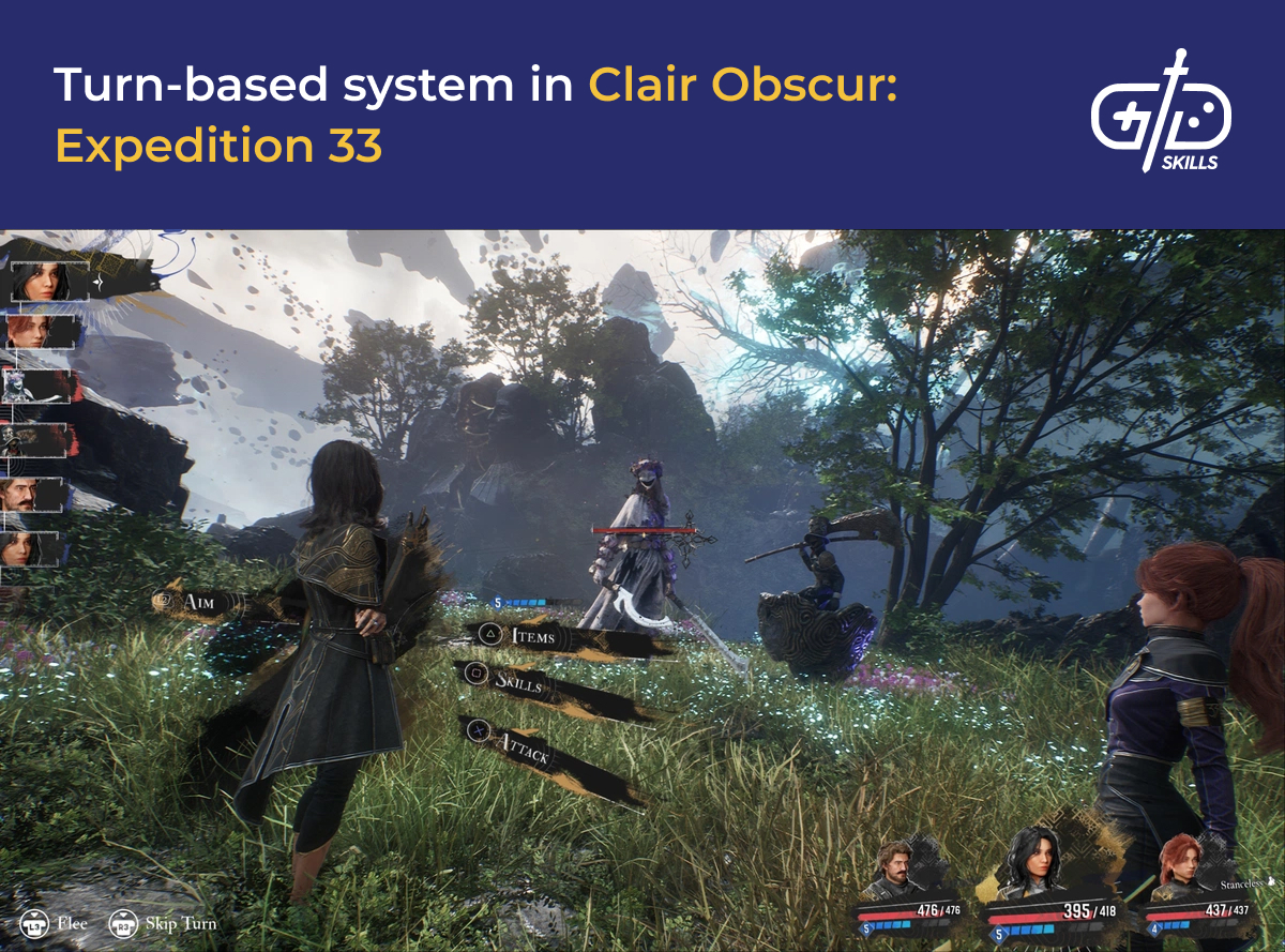Clair Obscur: Expedition 33's turn-based battle system