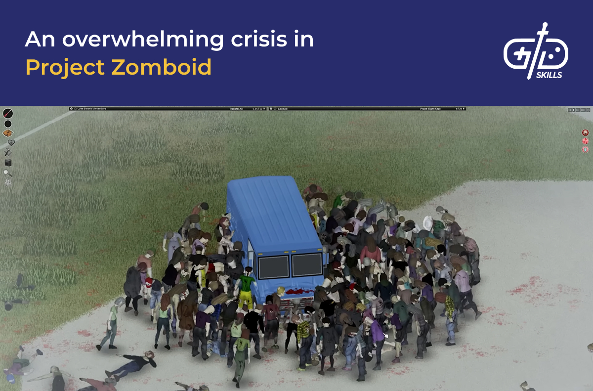 An overwhelming crisis in Project Zomboid