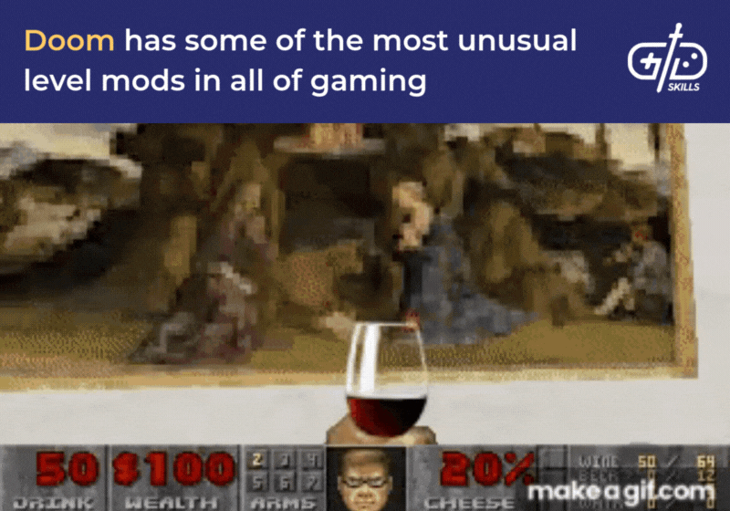 Doom mods are endlessly creative