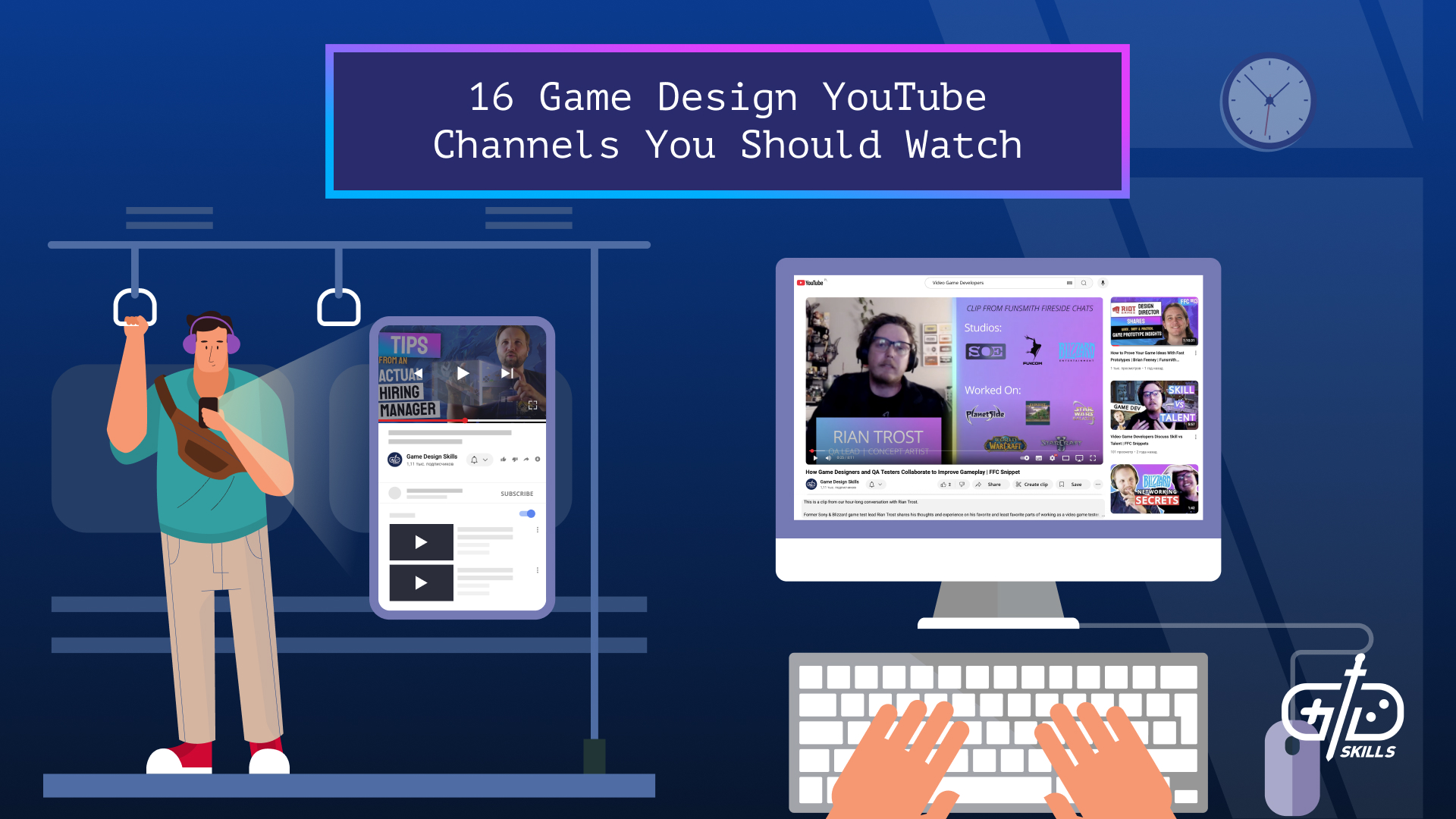 16 Game Design YouTube Channels You Should Watch