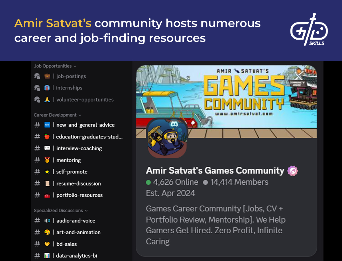 Amir Satvat's Games Community Discord server