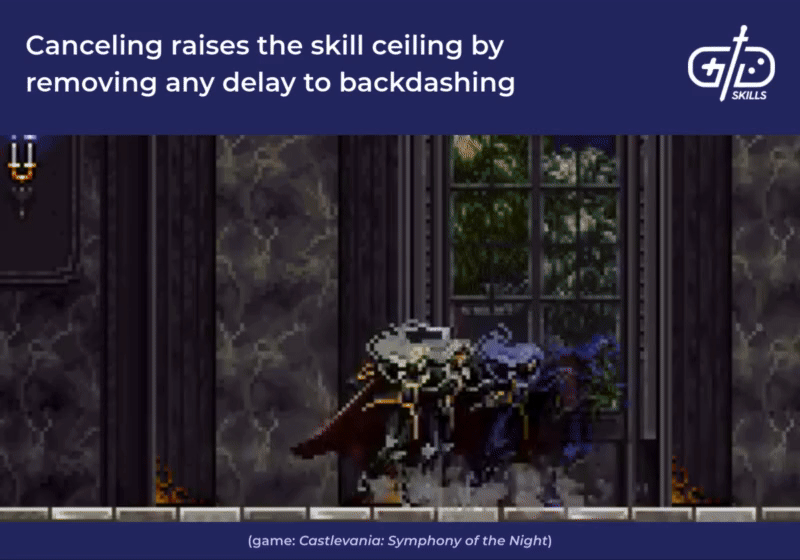 Canceling moves with other moves cuts out any delay