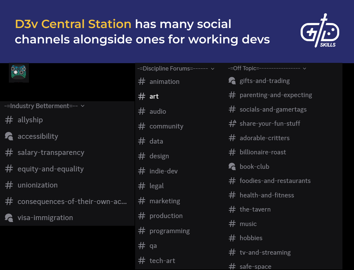 D3v Central Station Discord server