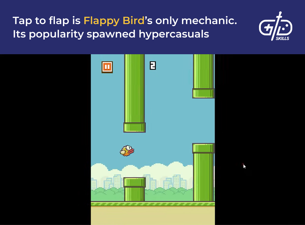 Flappy Bird's simplicity and success helped spawn the hyper-casual market