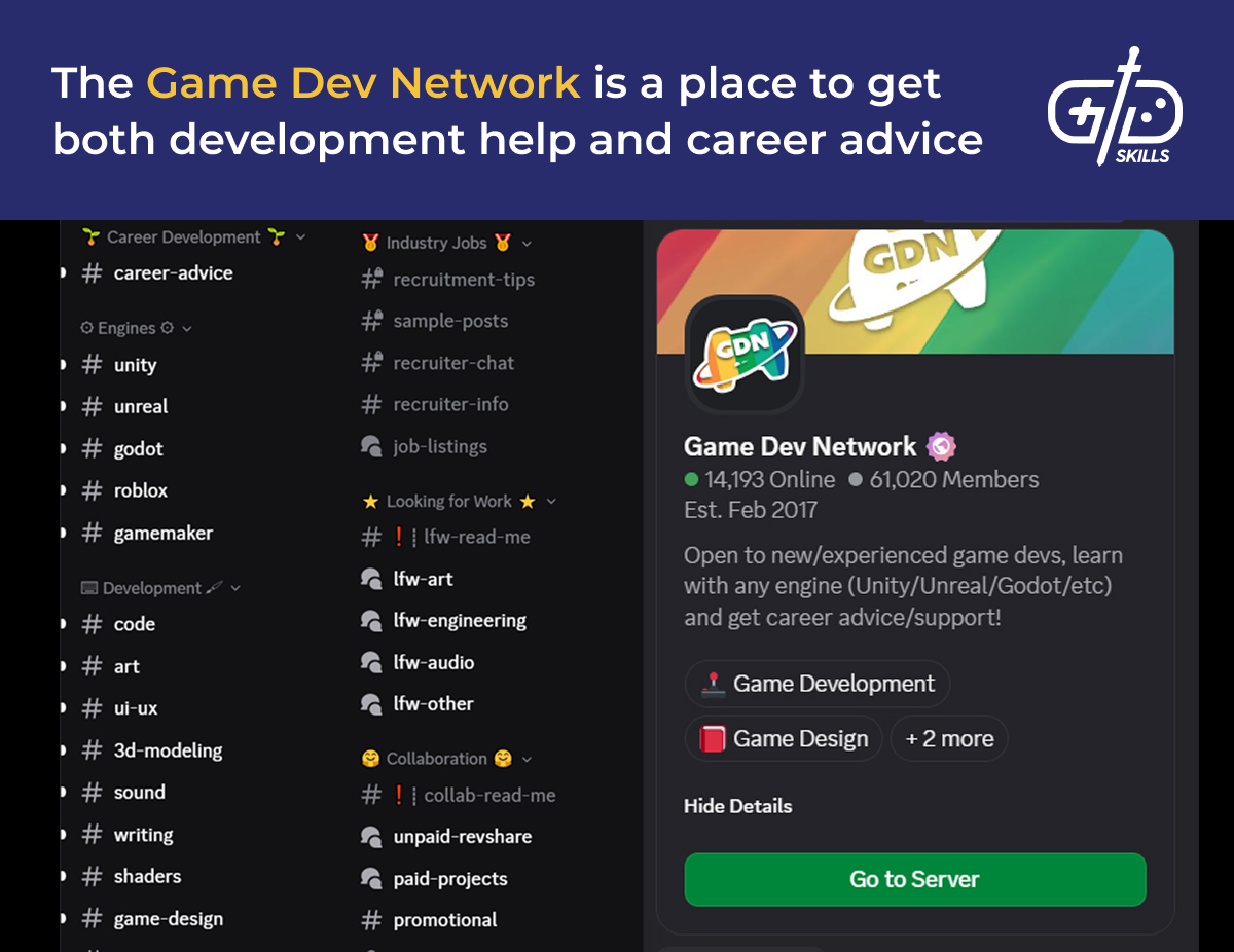 Game Dev Network Discord server