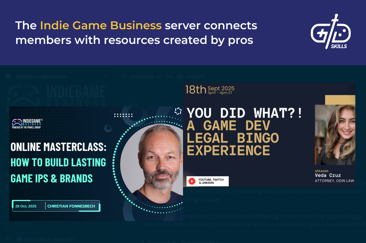 Indie Game Business Discord server