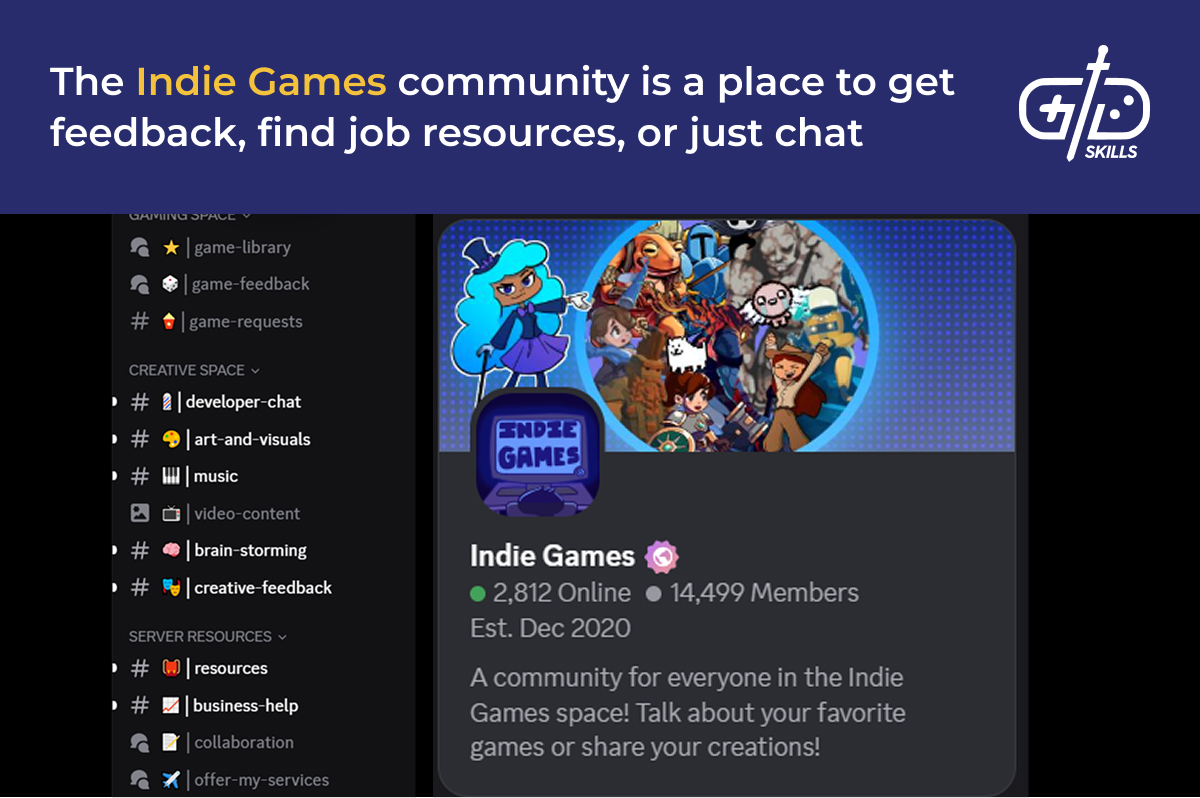 Indie Games Discord server