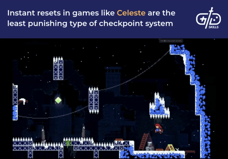 Instant resets are the least punishing checkpoints