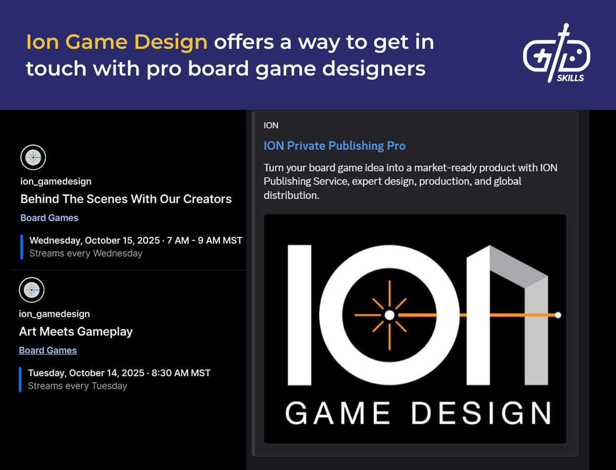 Ion Game Design Discord server