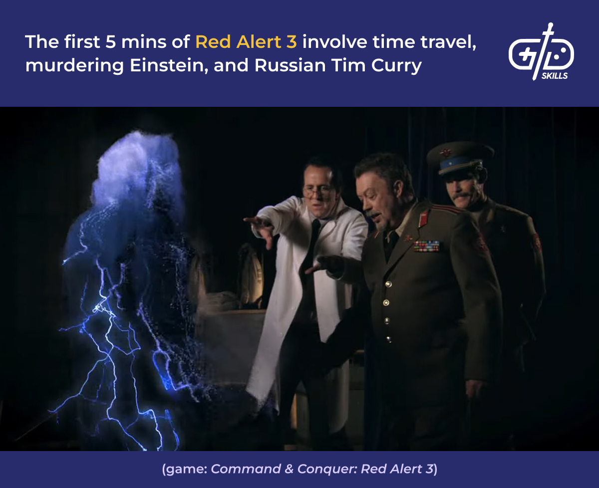 Red Alert 3 is nuts.