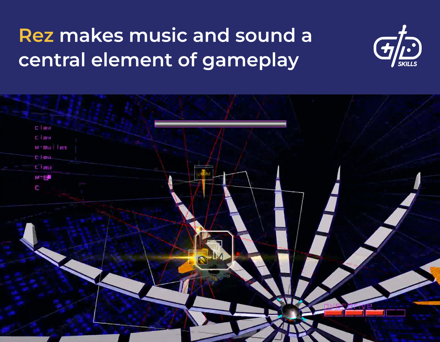 Rez makes music and sound central to gameplay