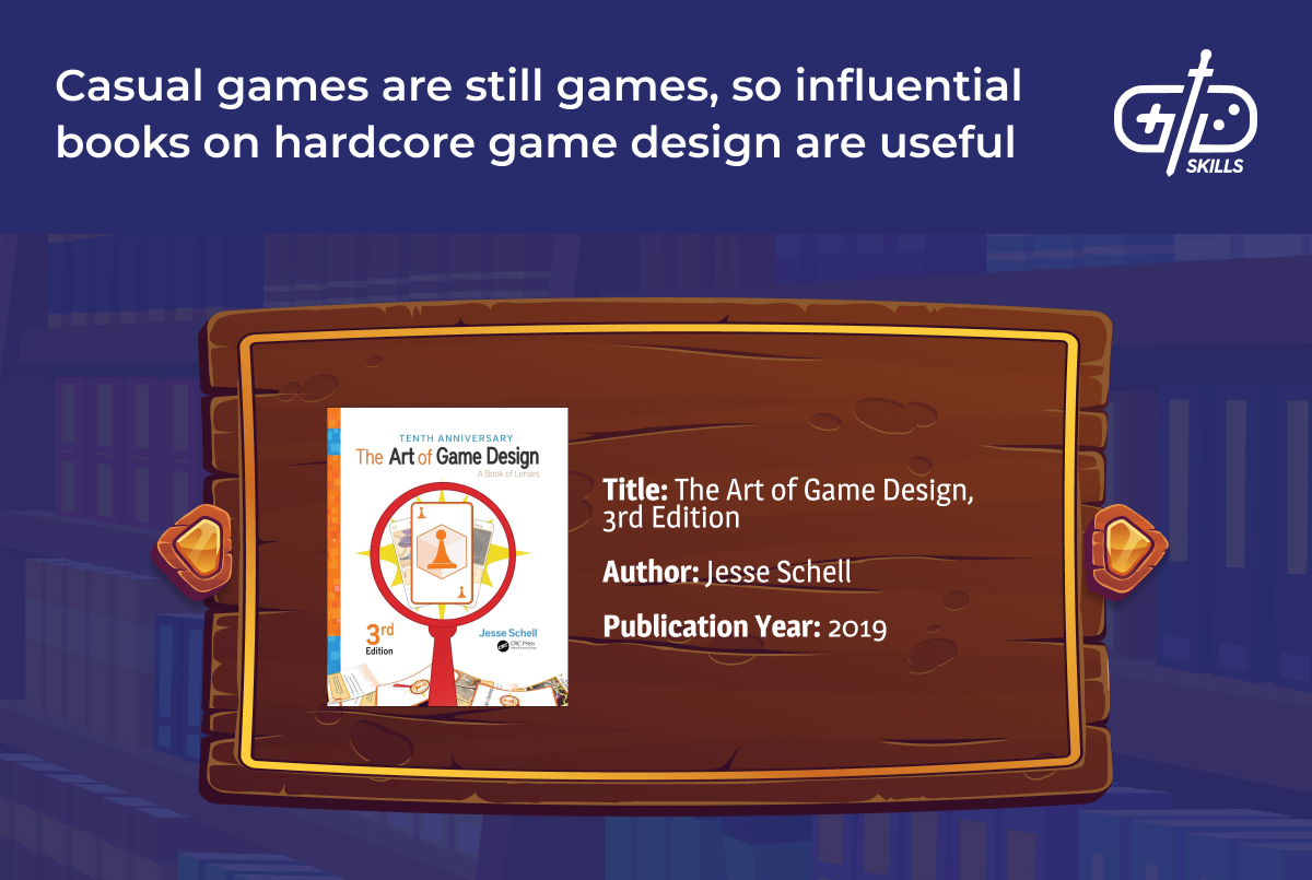 The Art of Game Design of course also applies to casual games