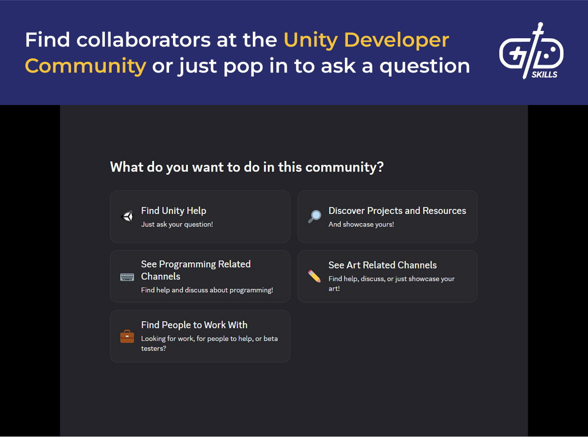 Unity Developer Community Discord server